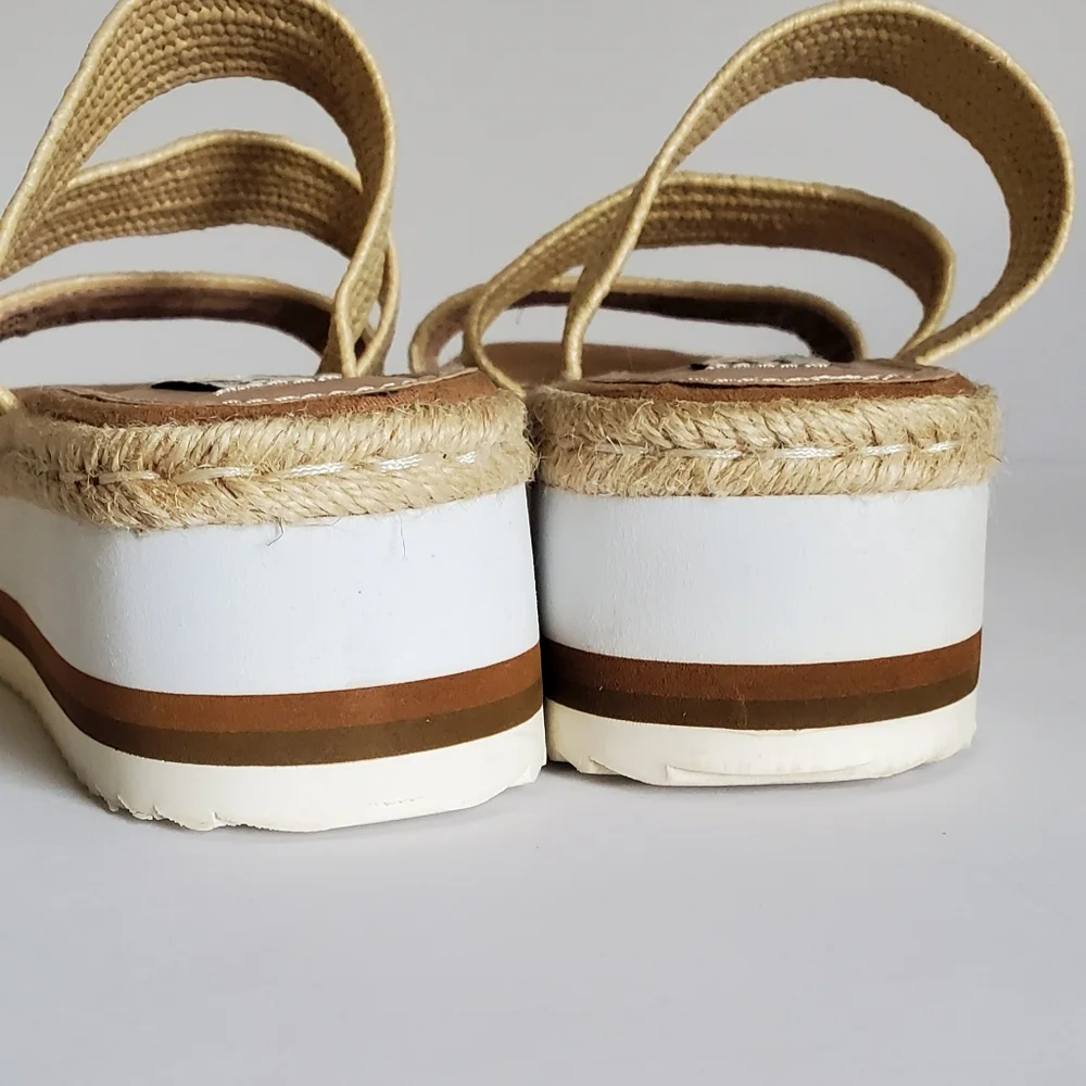 STEVEN New York LANCEY Jute Plataforma Sandals.‎